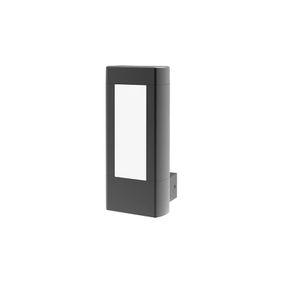 Image of Rectangular 10W IP54 LED Wall Light 4000K Ovia