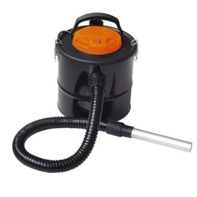 Image of Ash Vacuum Cleaner Compact 10L Design Ultra Fine HEPA Filter Bagless Hoover For Wood Log Burner Fireplace Dust Collector Durable Metal Construction (Ash Vac)
