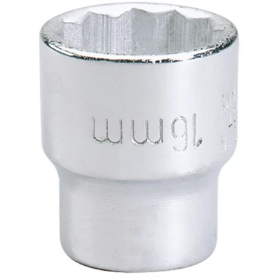 Image of Elora Bi Hexagon Socket, 3/8&quot; Sq. Dr., 16mm