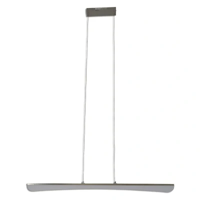 Image of Bones 2 LED Bar Pendant Ceiling Light Chrome 2800 3200K