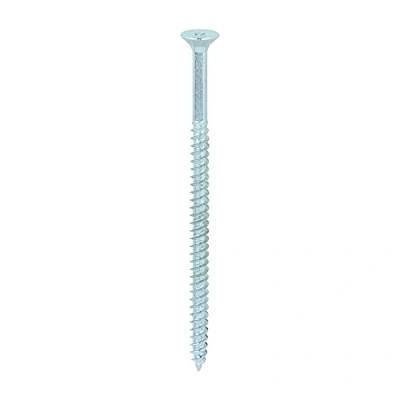 Image of TIMco 10312CWZ PZ2 CSK BZP Twin Woodscrew 10 x 3 1/2 Zinc Plated (Box of 100)