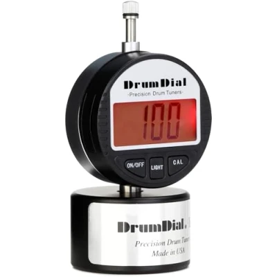 Image of ahead Drum Dial Digital Precision Tuner with Carry Case, ADDD,Black