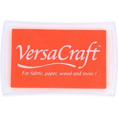 Image of Versacraft Ink Pads for Stamps, Tangerine