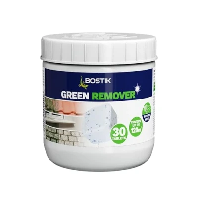 Image of Bostik Green Remover 30 tablets Powerful Outdoor Cleaner Just dissolve in water Removes Growth