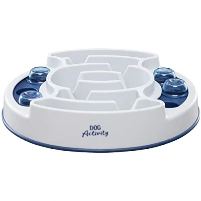 Image of Trixie Activity Slide &amp; Feed,White/Blue,30 x 27 cm