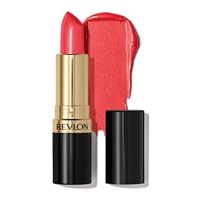 Image of REVLON Super Lustrous Pearl Lipstick, Creamy Formula for Soft and Plumper Lips, Hydration Feeling, 425 Silver Red, 0.15 oz