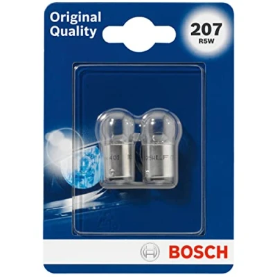 Image of Bosch 207 (R5W) Original equipment Car Light Bulbs 12 V 5 W BA15s 2