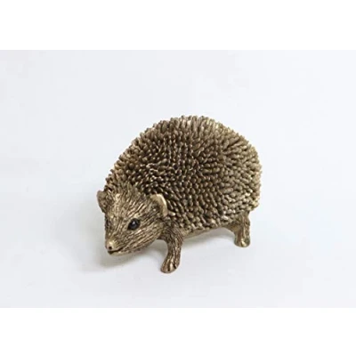 Image of Frith Hedgehog Walking Zak Cold Cast Bronze Immediate Despatch