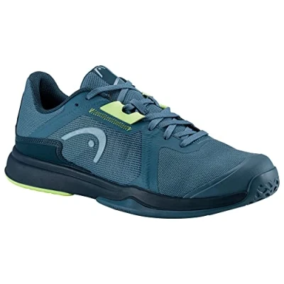 Image of HEAD Sprint Team Mens Tennis Shoes, Bluestone/Light Green, 12 UK