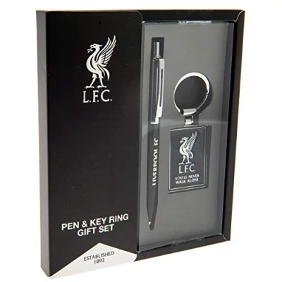 Image of Liverpool Fc Collectors Gift Pack Pen &amp; Keyring Set