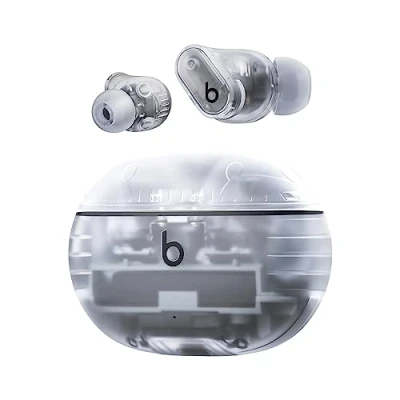 Image of Beats Studio BUDS TRUE Wireless Noise Cancelling Earbuds Headphones, Size: One Size, Cosmic silver