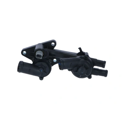 Image of 03C121110G Engine thermostat NRF 725179 95C with sensor, seal ring housing VOLKSWAGEN: Scirocco III, GOLF 6, Tiguan I, SEAT: Ibiza 4