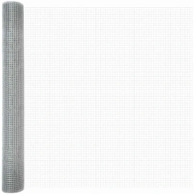 Image of vidaXL Welded Wire Fence 1x50 m Galvanised Steel
