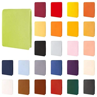 Image of CelinaTex Aqua Fitted Sheet Divan Water Beds Cotton Elastane 120x200 130x220 cm apple green