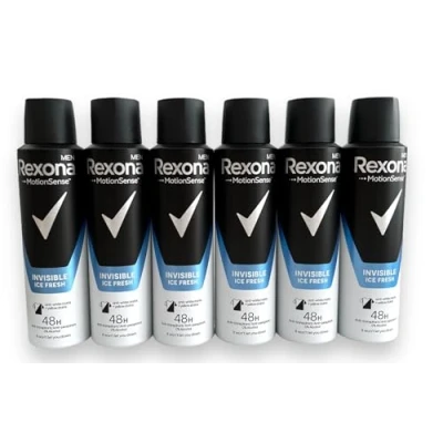 Image of &#039;&quot;Invisible Ice 6 x Rexona Deo Spray Men Fresh 150 ml