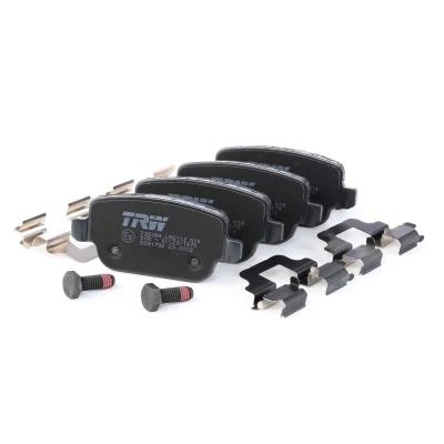 Image of 1439867, 1459408, 1477803, 1566234, 1682005 brake pad set TRW COTEC GDB1732 not prepared for wear indicator with caliper screws accessories