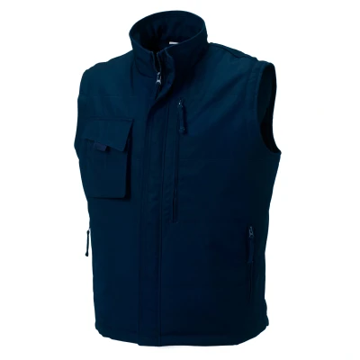 Image of Russell Athletic Mens Gilet Jacket (French Navy) Multicolour Size X Large