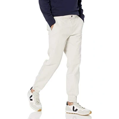 Image of Amazon Essentials Men&#039;s Straight Fit Chino Jogger Trousers, Stone, XXL