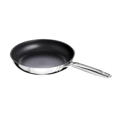 Image of Schulte Ufer Astral 64456 28 Frying Pan with UniverSUS Surface Structure Stainless Steel cm