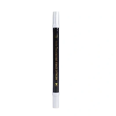 Image of Puco Food Decorating Pens Edible Marker Double Sided Fade Resistant Easily Decorate Desserts Fondant Cake Cookie Metallic pigment pen