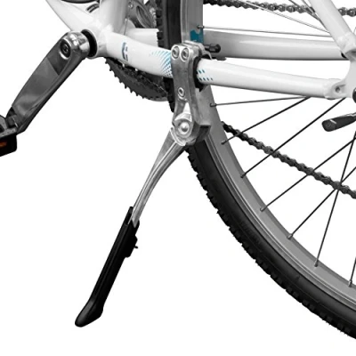 Image of BV Bike Kickstand Lightweight Aluminum Alloy Rear Side Kick Stand for 24 28&quot; Bikes Height Adjustable, Easy to Install I Bicycle Kickstand, Stands, Adult Bike,