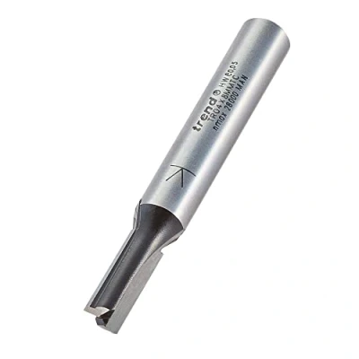 Image of TREND TR04X8MMTC Double Flute Router Bit 6mm Diameter x 16mm Cut