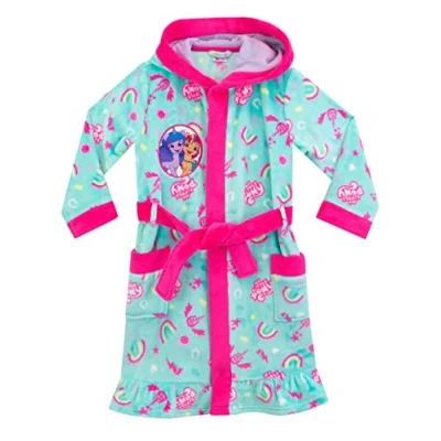 Image of My Little Pony Girls Dressing Gown Blue 6 7 Years
