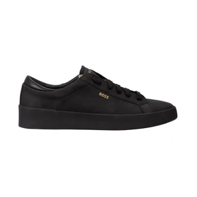 Image of BOSS KAI Trainers, Men&#039;s, Size: 9, Black Imitation leather/ textile