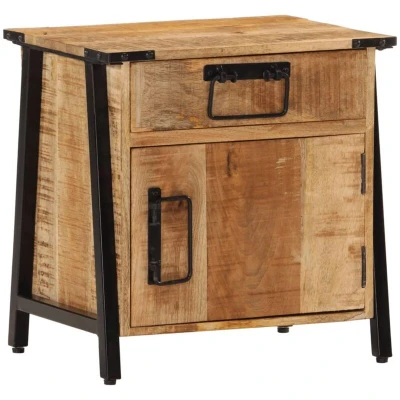 Image of vidaXL Bedside Cabinet 40x30x42 cm Solid Wood Mango