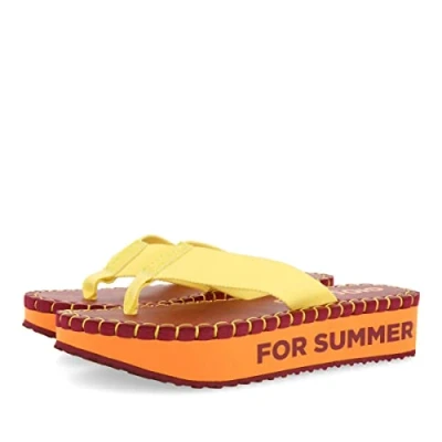 Image of GIOSEPPO Women&#039;s Verton Flip Flop, Burgundy, 6 UK