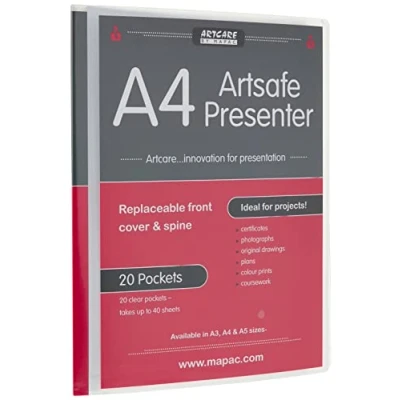 Image of Mapac A4 Artsafe Presenter, Synthetic Material, 31x2x24 cm