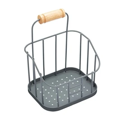 Image of KitchenCraft Living Nostalgia Metal Kitchen Sink Tidy, 17 x 14 11 cm