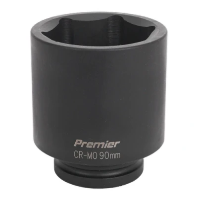 Image of Sealey Premier Impact Socket 90mm Deep 1&quot;Sq Drive