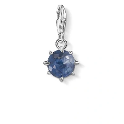 Image of Thomas Sabo Women Charm Pendant Birth Stone September Club 925 Sterling Silver 1785 957 1