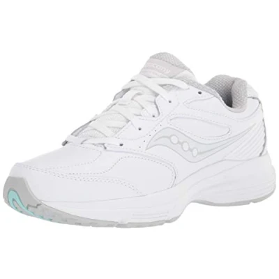 Image of Saucony Women&#039;s Integrity Wlk 3 Walking Shoes, White, 8