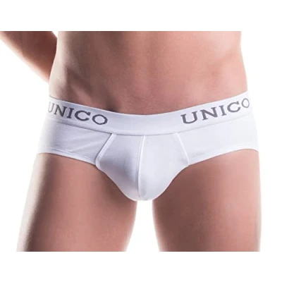 Image of Mundo Unico Mens Cotton Colombian Underwear Briefs, 96100501 White, Large