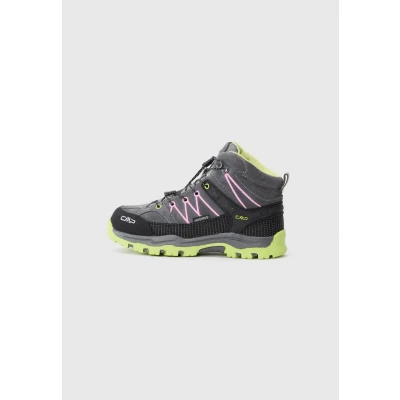 Image of CMP Kids Rigel Mid Trekking Shoes Wp Hiking, Grey Pink Apple, 6.5 UK