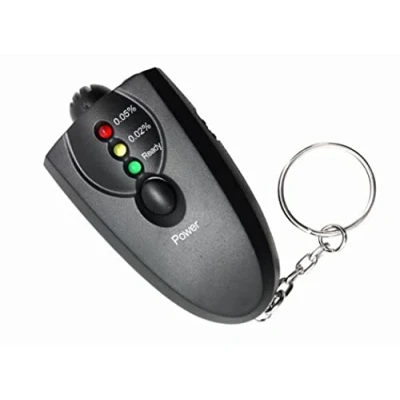 Image of Vin Bouquet FIA 210 Alcohol Breathe Tester kyring, just blow in and get the results