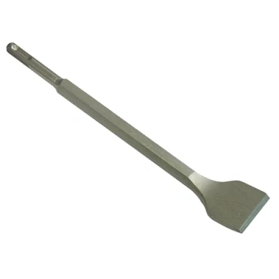 Image of Faithfull FAISDSCB134C Chisel Bit Angled 250 x 40 mm SDS plus for Use on Bricks, Concrete, Marble and Hard Stone