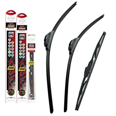 Image of HEYNER Germany Fits Hyundai i20 Windscreen Wiper Blades 2008 on Size 24&quot;16&quot; Rear Blade 12 HSF2416H12HRC
