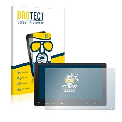 Image of brotect Anti Glare Glass Screen Protector Matte compatible with Atoto A6 PF 9 Zoll Scratch 9H Protection Film