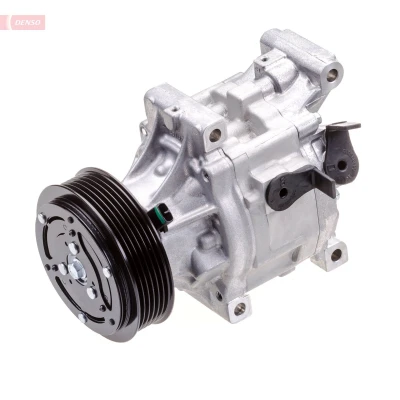 Image of 1537745, 9S5119D623BA AC Compressor DENSO DCP09060 SCSC06 12V PAG 46 YF R1234yf, R134a with magnetic clutch FORD: KA Hatchback, FIAT: 500 Hatchback
