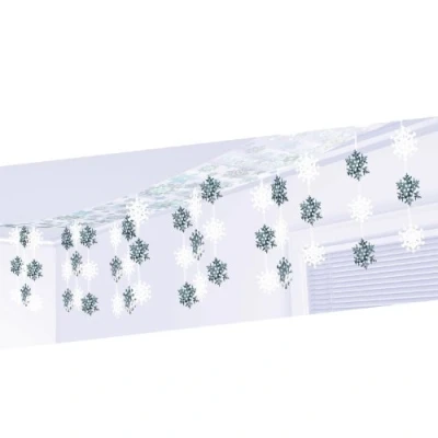 Image of Amscan 671015 Ceiling Dec Foil:Let It Snow