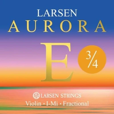 Image of LARSEN strings Aurora violin E 3/4 ball end detachable Medium