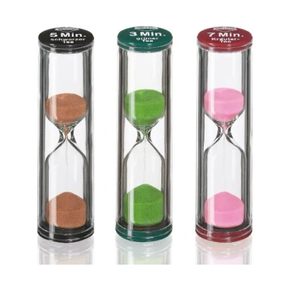 Image of Küchenprofi Hourglass Tea Time 3pcs, Multi Colour, 10 x 8 cm