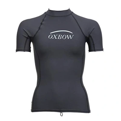 Image of OxbOw M1xarca Women&#039;s Rashvest, womens, OXV916370, Black, FR : XS (Taille Fabricant 0)