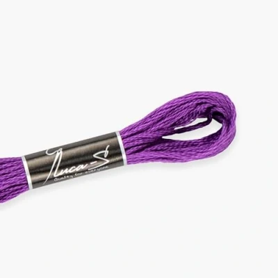 Image of Luca S Hand Embroidery Cotton Thread 8 m Ball 119 / DMC 552 Anchor 100 Cross Stitch
