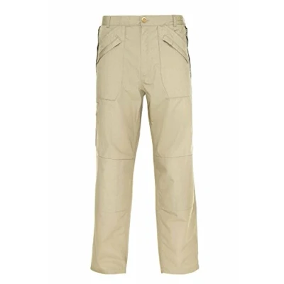 Image of Champion Wenlock Mens Classic Lightweight Poly Cotton Chino Trouser Stone 46W / 31L