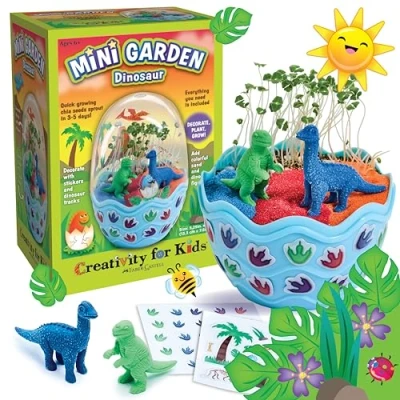 Image of Creativity for Kids Faber Castell Mini Garden Dinosaur (6244000)