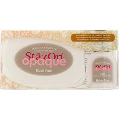 Image of StazOn Ink Pads Tsukineko Pad, Blush Pink